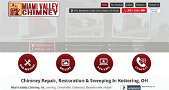 Desktop Screenshot of miamivalleychimney.com